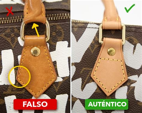 como detectar un bolso louis vuitton falso